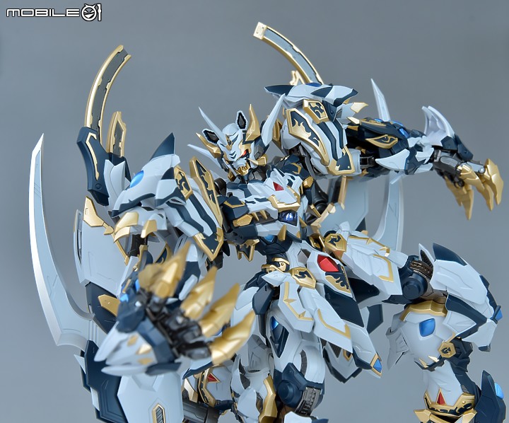 【藏道模型】狂暴白虎降臨!CD-02 1/72 第二彈 四聖獸白虎 合金玩具開箱介紹