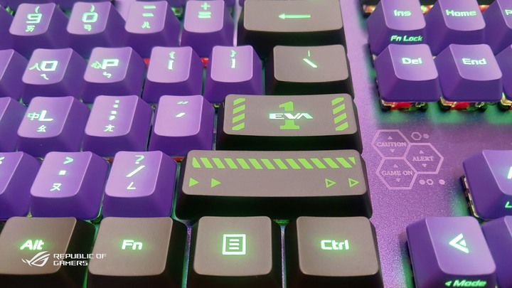 (簡單開箱)ROG x EVA Scope RX & ROG Scabbard II EVA 雙防水鍵盤&滑鼠墊