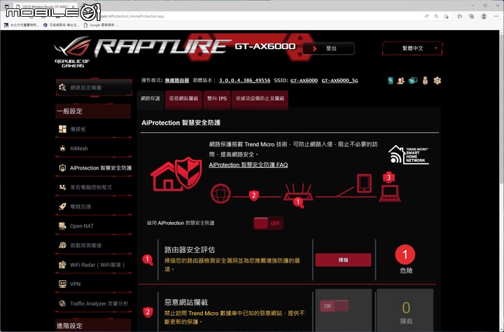 ROG RAPTURE GT-AX6000 EVA EDITION WiFi 6 無線路由器開箱試用 性能與外觀信仰皆滿點的誠意之作