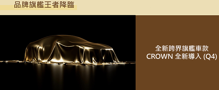 【海外新訊】Toyota新一代Crown正式發表,未來將陸續推出Sedan、Estate等4款車型、國內第四季將導入首發Crossover版本!