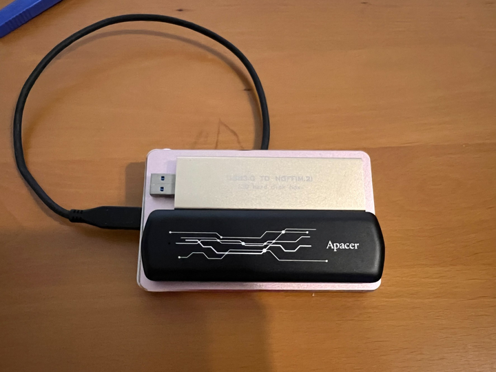 Apacer AS722 1TB TypeC 外接SSD