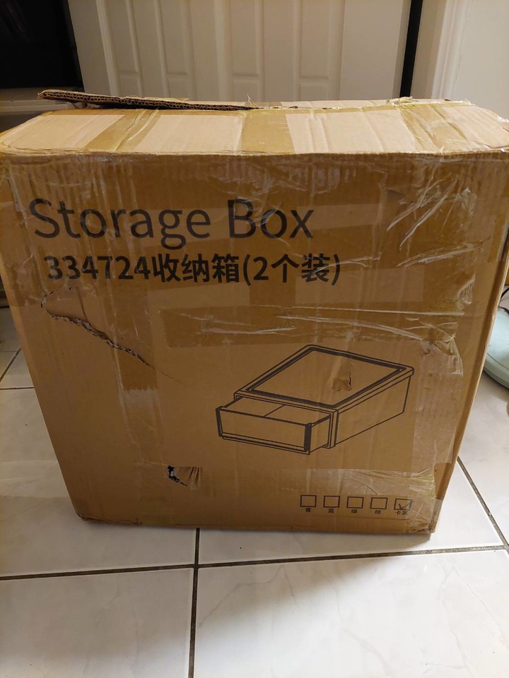 淘寶 37L 双艺整理箱收納箱開箱文