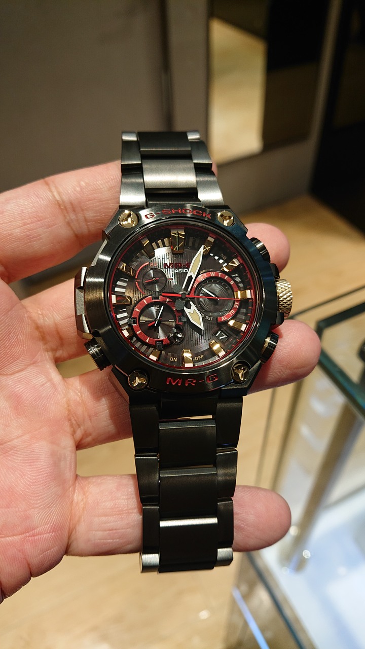 開箱：G-SHOCK MR-G B2000 赤備