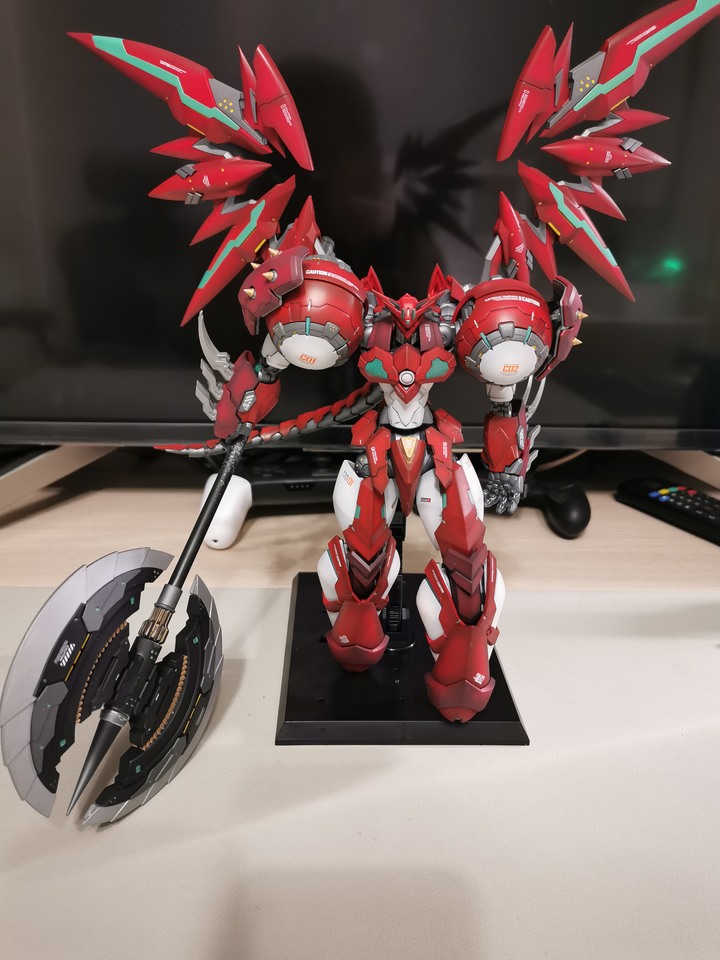 【作品分享】模匠魂 紅蓋特 1/100 MG
