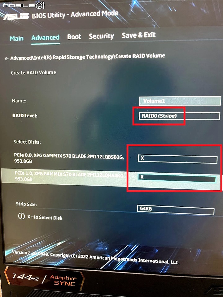 讓 TUF FX507ZM 也能達到讀取破萬 – SSD RAID0 實作教學