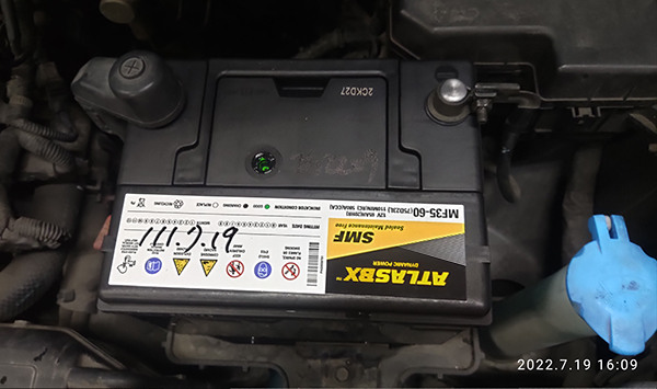 04年Matrix1.6 冷氣散熱片+電瓶(更換)