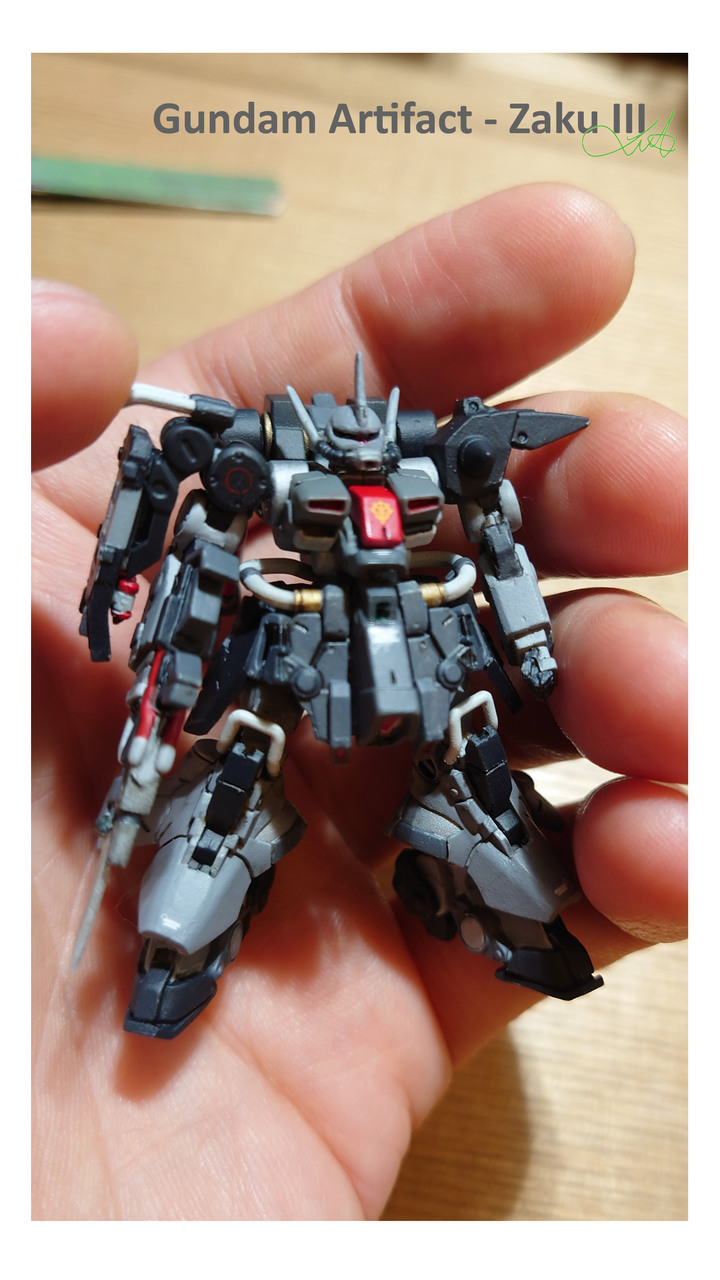 【作品分享】Gundam Artifact II - Zaku III (Light & Sound Effect Demo)