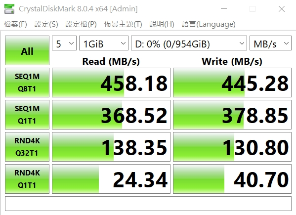 Apacer AS722 1TB TypeC 外接SSD