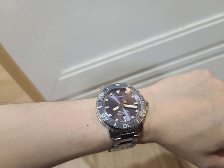 Tissot seastar 1000 灰面 隨便開箱