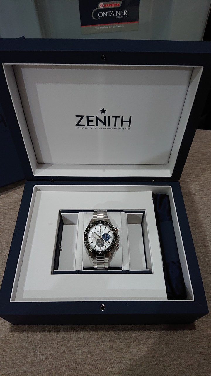 開箱：Zenith Chronomaster Sport 真力時計時碼錶