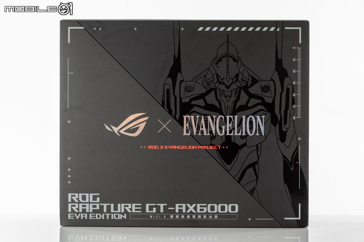 ROG RAPTURE GT-AX6000 EVA EDITION WiFi 6 無線路由器開箱試用 性能與外觀信仰皆滿點的誠意之作