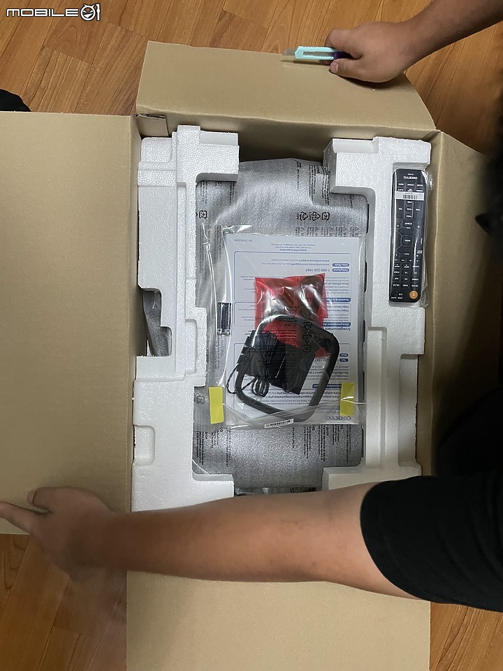 點我看大圖 LG OLED65C2電視 + Klipsch RP-5000F落地式喇叭 + ONKYO TX-SR494擴大機 + FIESTA數位混音機 安裝紀錄