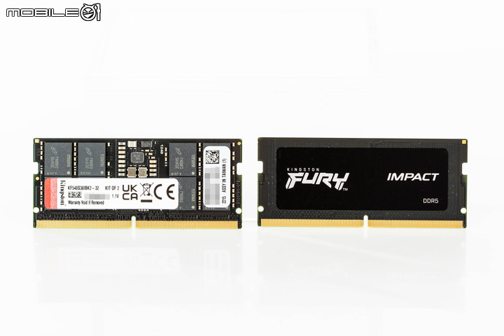 Kingston Fury Impact DDR5 SO-DIMM 記憶體測試 DDR5 世代筆電升級優質選擇