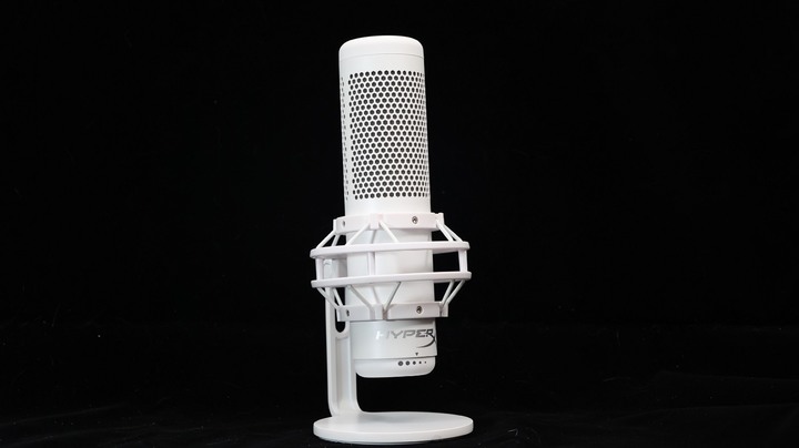 點我看大圖 純白盛宴:視與聽雙重享受。Hyper X Quadcast S 電競麥克風開箱