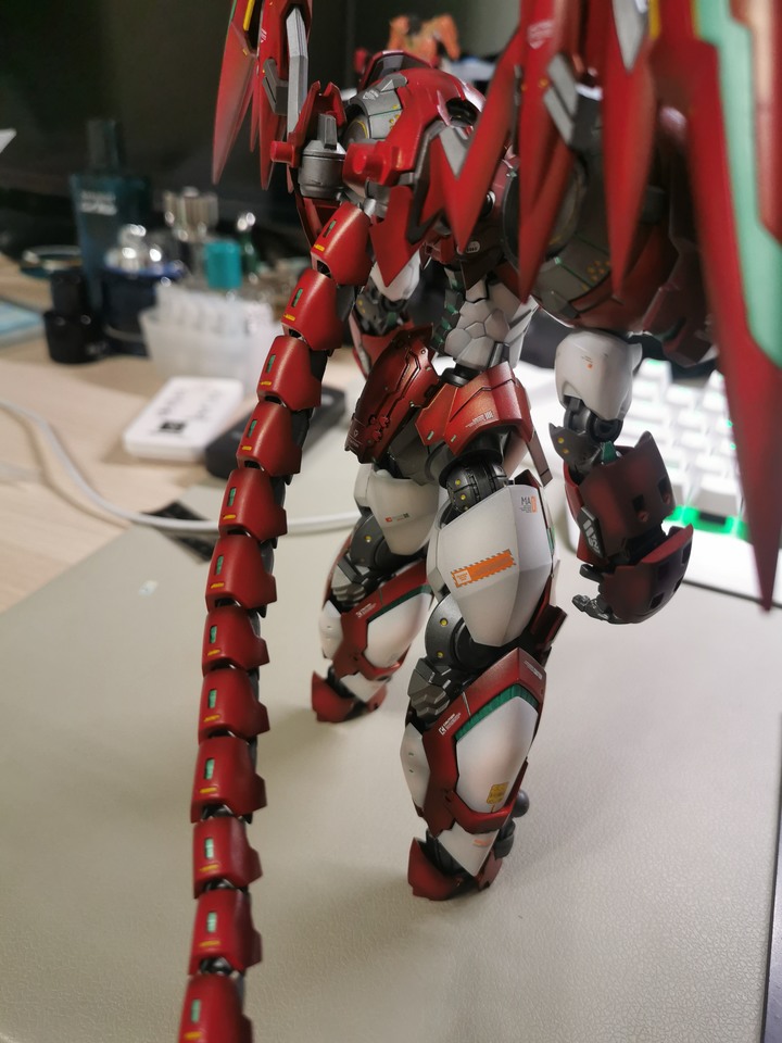 【作品分享】模匠魂 紅蓋特 1/100 MG