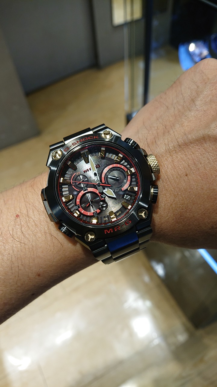 開箱：G-SHOCK MR-G B2000 赤備