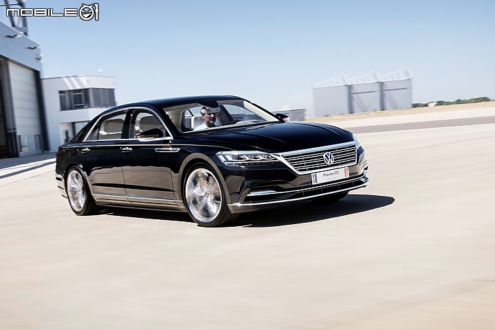 【海外新訊】紀念無緣的旗艦房車問世20週年,Volkswagen首度展示Phaeton D2原型車!