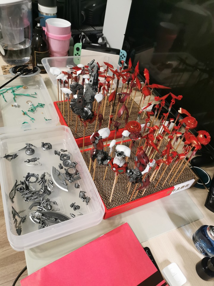 【作品分享】模匠魂 紅蓋特 1/100 MG