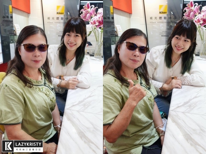 【時尚老花眼鏡開箱】送媽媽依視路萬里路漸進鏡片!驗光過程分享