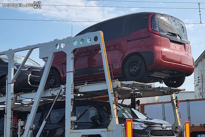 【海外情報】大改款Toyota Sienta日本無偽裝曝光,預計八月份當地正式發表!
