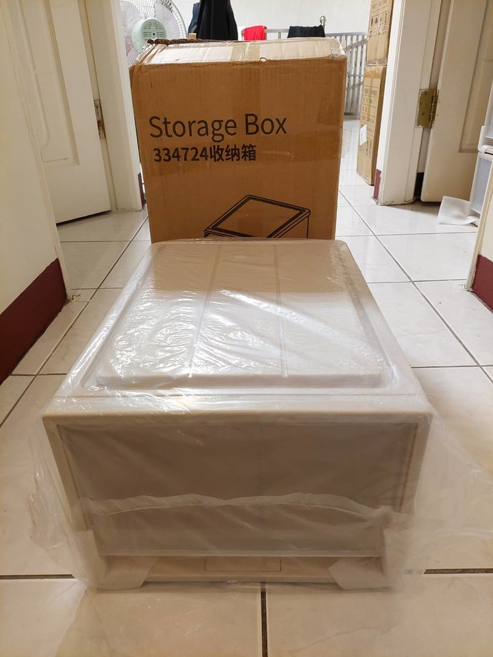 淘寶 37L 双艺整理箱收納箱開箱文