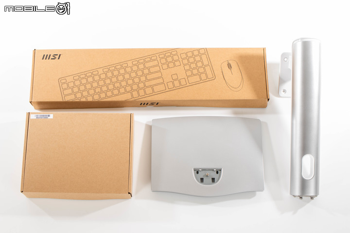 微星 Modern AM272P 12M All in One 電腦開箱實測 搭載豐富介面與美型設計的辦公能手