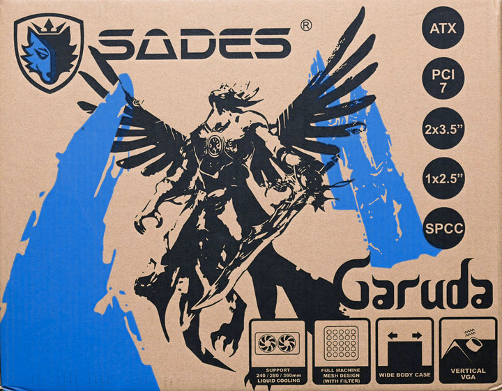 SADES不死鳥伽樓羅Garuda機殼開箱