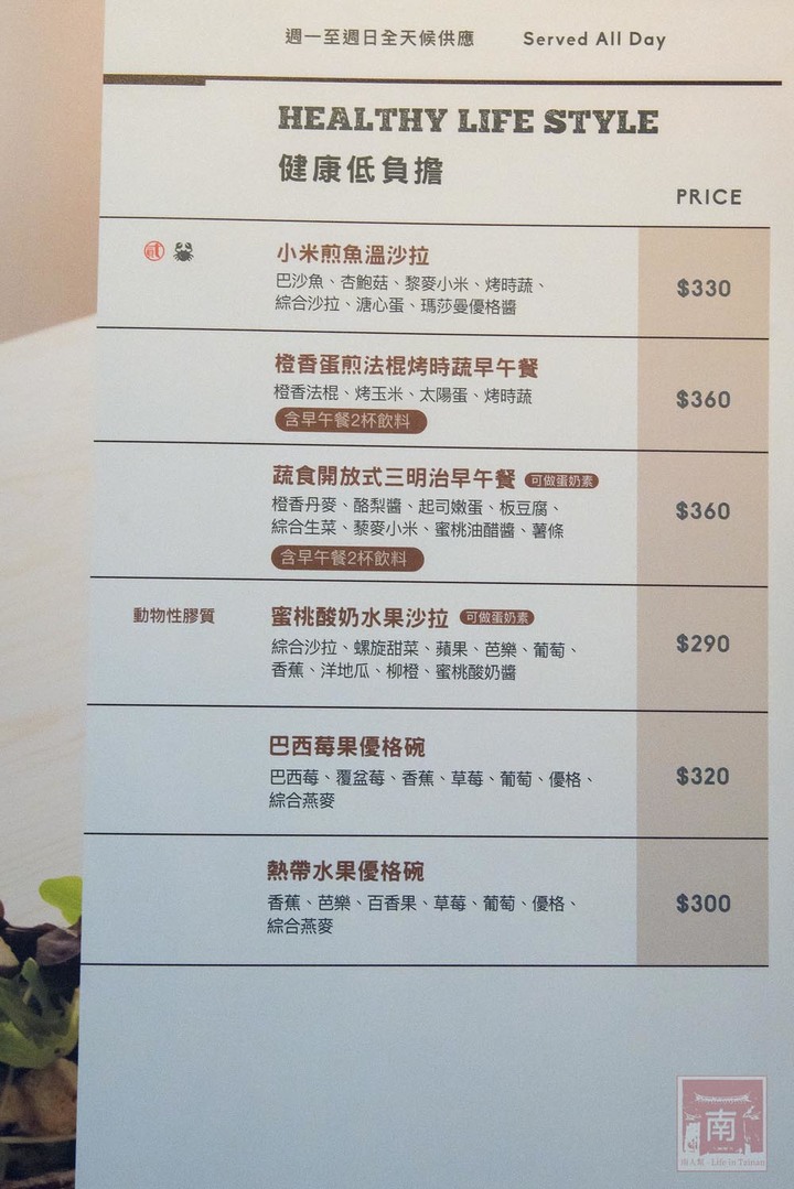 【臺南美食】台式復古風與異國美食結合，有台南專屬隱藏版美食，經典早午餐必嘗~Second Floor Cafe貳樓