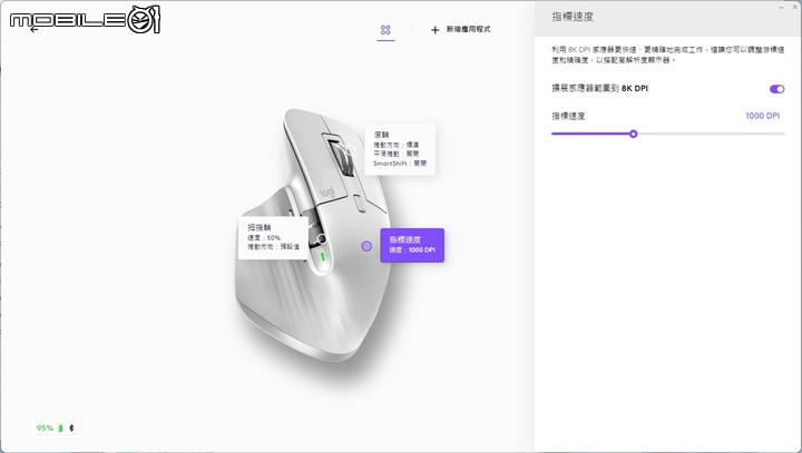 羅技 MX Master 3S 無線滑鼠開箱試用 以滑順操作手感搭配完整機能的完美工作搭檔