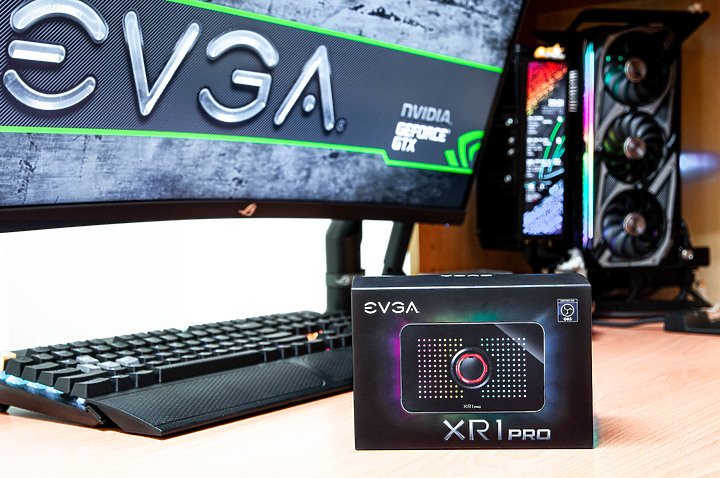 點我看大圖 「EVGA XR1 Pro 實況影像擷取盒」 - 插滿線材開箱文。
