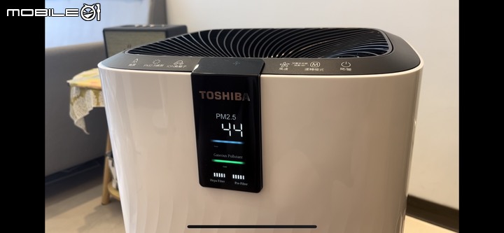 【2022開箱分享】TOSHIBA 空氣清淨機 一個月使用評測有推薦(CAF-W116XTW)