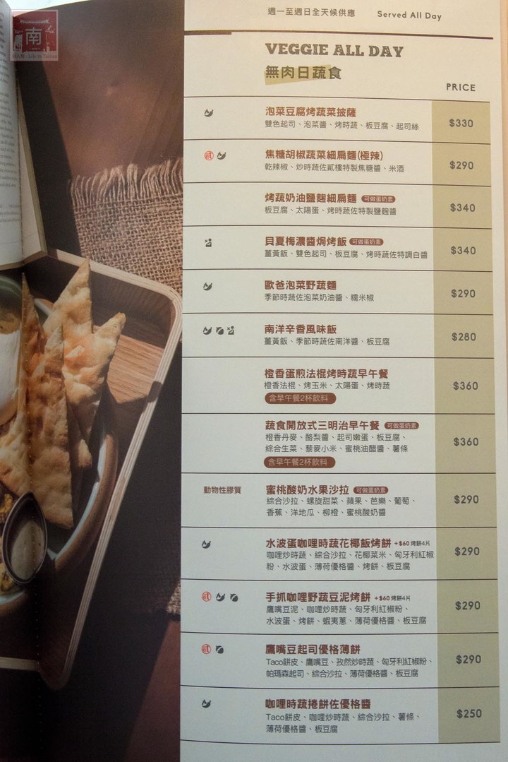 【臺南美食】台式復古風與異國美食結合，有台南專屬隱藏版美食，經典早午餐必嘗~Second Floor Cafe貳樓