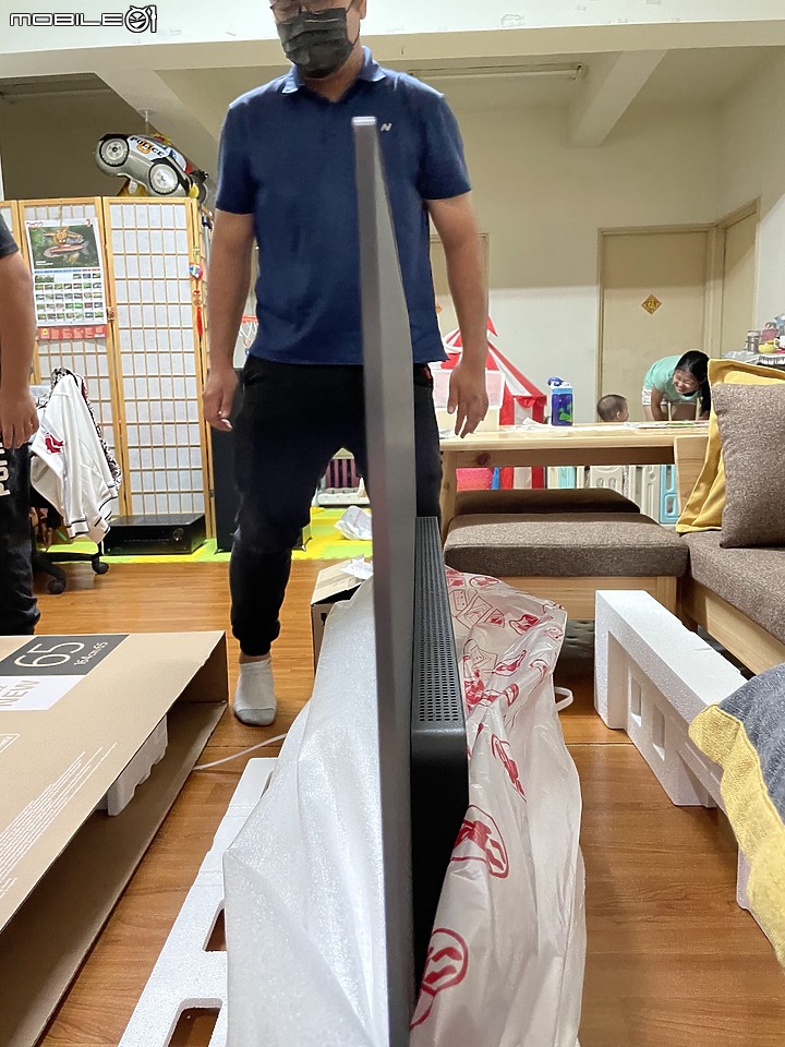 點我看大圖 LG OLED65C2電視 + Klipsch RP-5000F落地式喇叭 + ONKYO TX-SR494擴大機 + FIESTA數位混音機 安裝紀錄