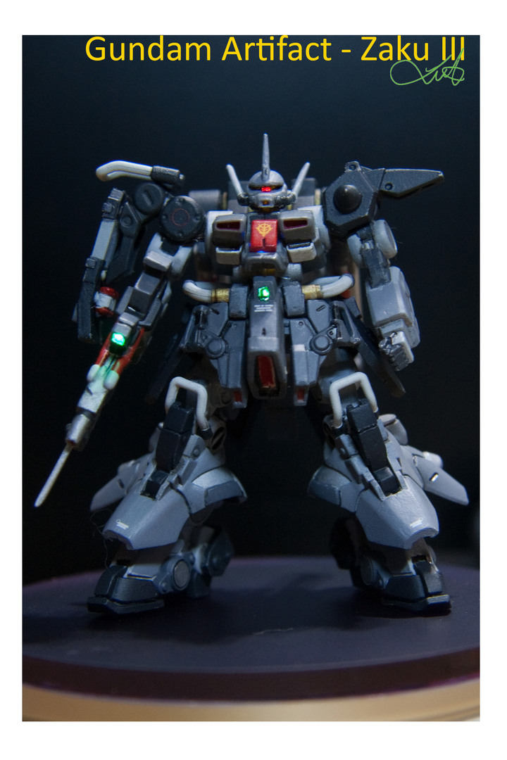 【作品分享】Gundam Artifact II - Zaku III (Light & Sound Effect Demo)