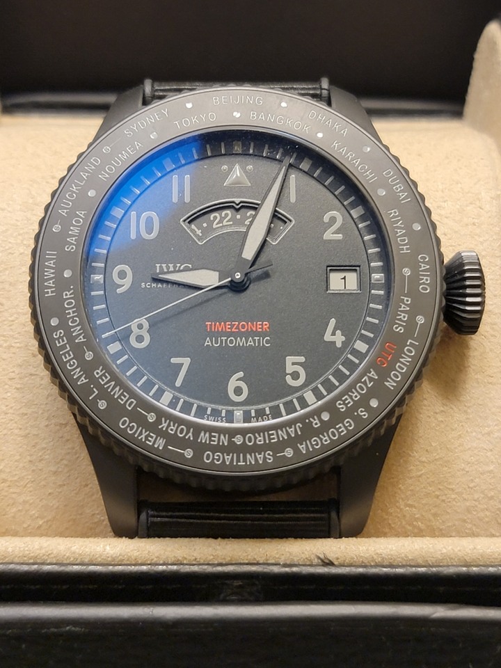 簡單開箱 - IWC Top Gun Timezoner