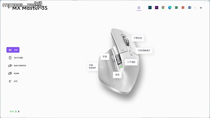 羅技 MX Master 3S 無線滑鼠開箱試用 以滑順操作手感搭配完整機能的完美工作搭檔