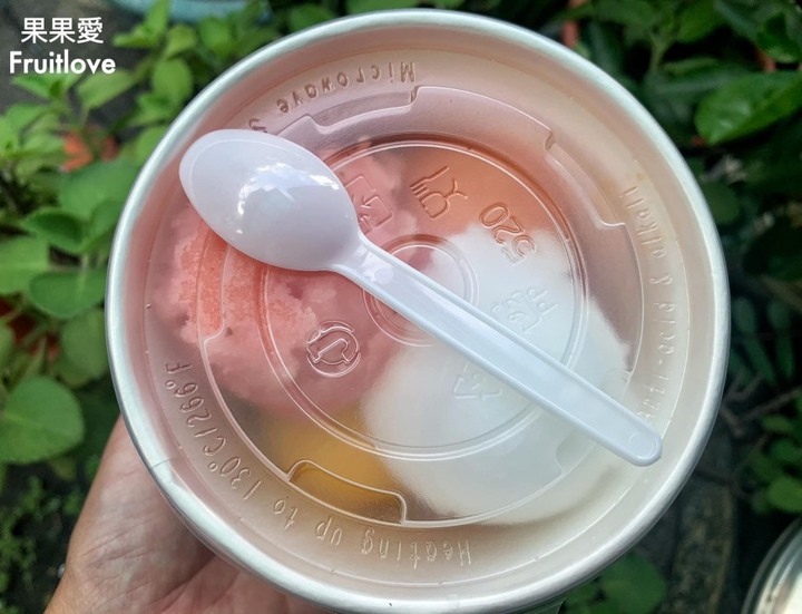 純正水果製造，吃的到水果原味的綿綿冰