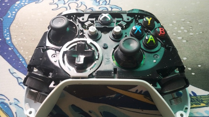 Xbox one 手把香菇頭維修紀錄