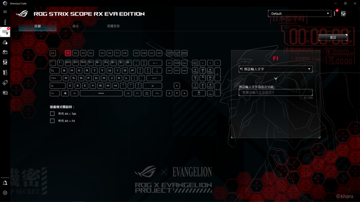 (簡單開箱)ROG x EVA Scope RX & ROG Scabbard II EVA 雙防水鍵盤&滑鼠墊