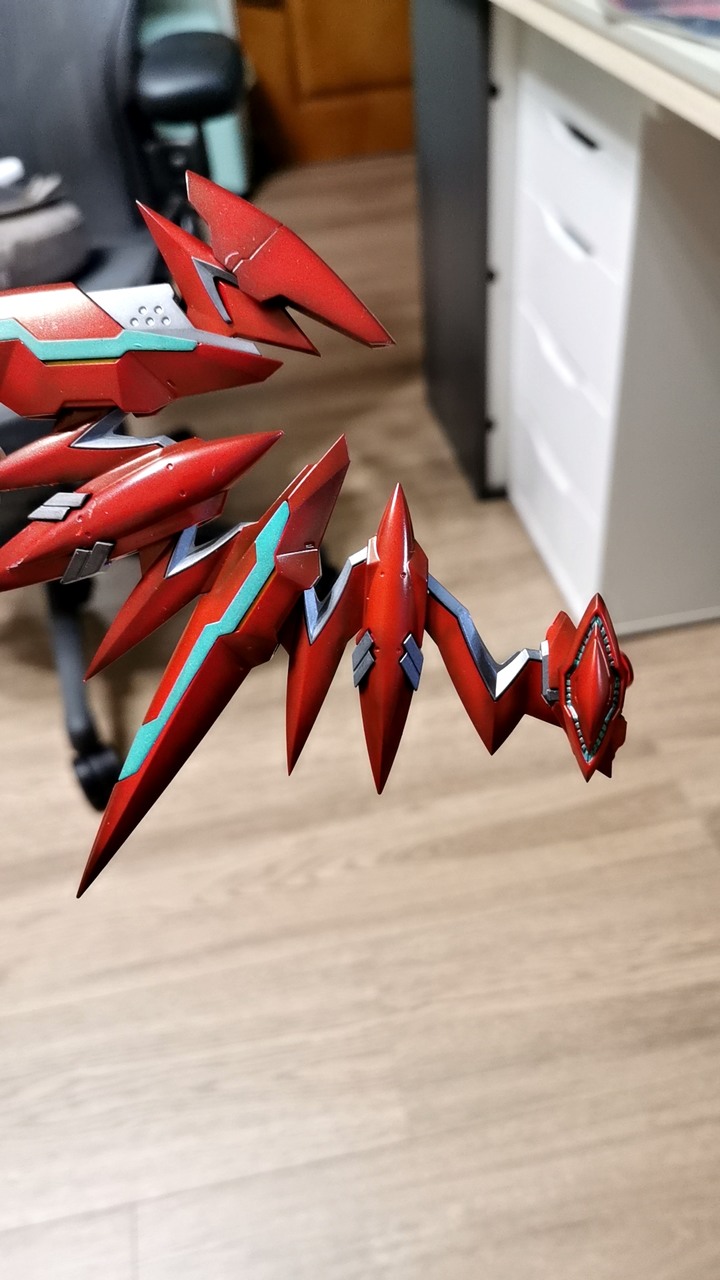 【作品分享】模匠魂 紅蓋特 1/100 MG
