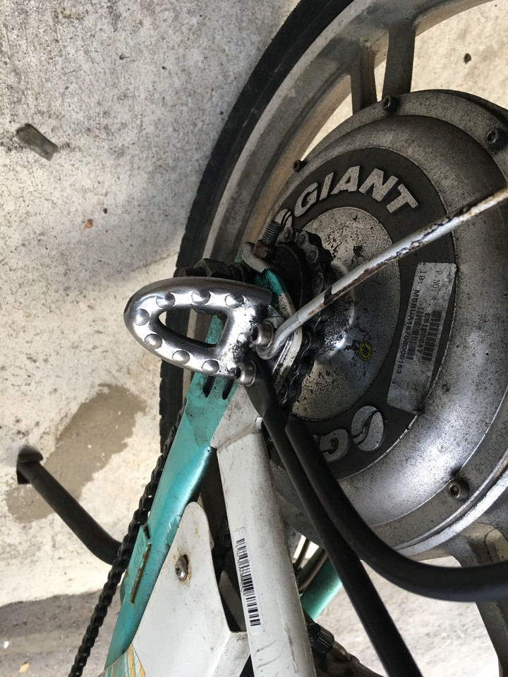 電動輔助自行車更換後輪請益？