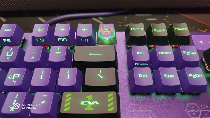 (簡單開箱)ROG x EVA Scope RX & ROG Scabbard II EVA 雙防水鍵盤&滑鼠墊