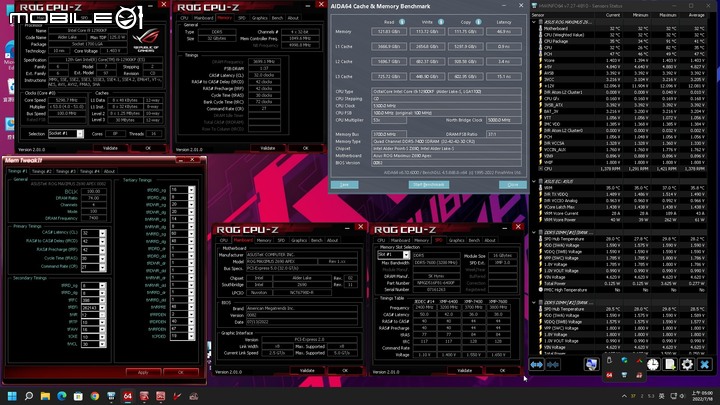 凌航Neo Forza TRINITY RGB DDR5-6400 16G*2 套組心得分享及空冷超頻上限