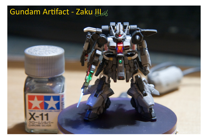 【作品分享】Gundam Artifact II - Zaku III (Light & Sound Effect Demo)