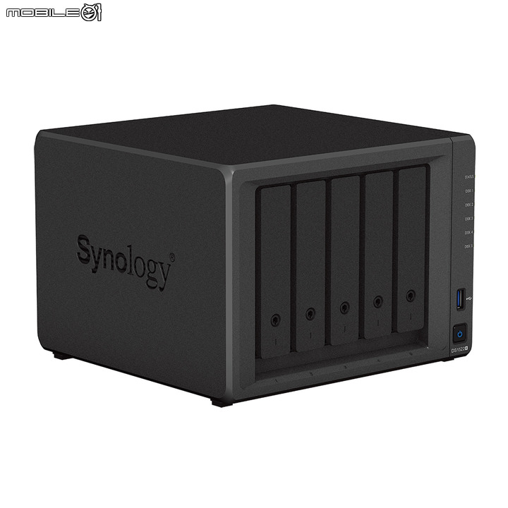 Synology 推出 DiskStation DS1522+ 具備高度升級彈性打造高性能私有雲端