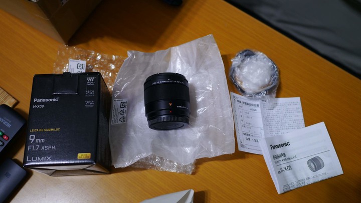 Panasonic 9mm F1.7 開箱