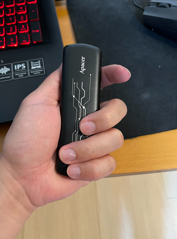 Apacer AS722 1TB TypeC 外接SSD