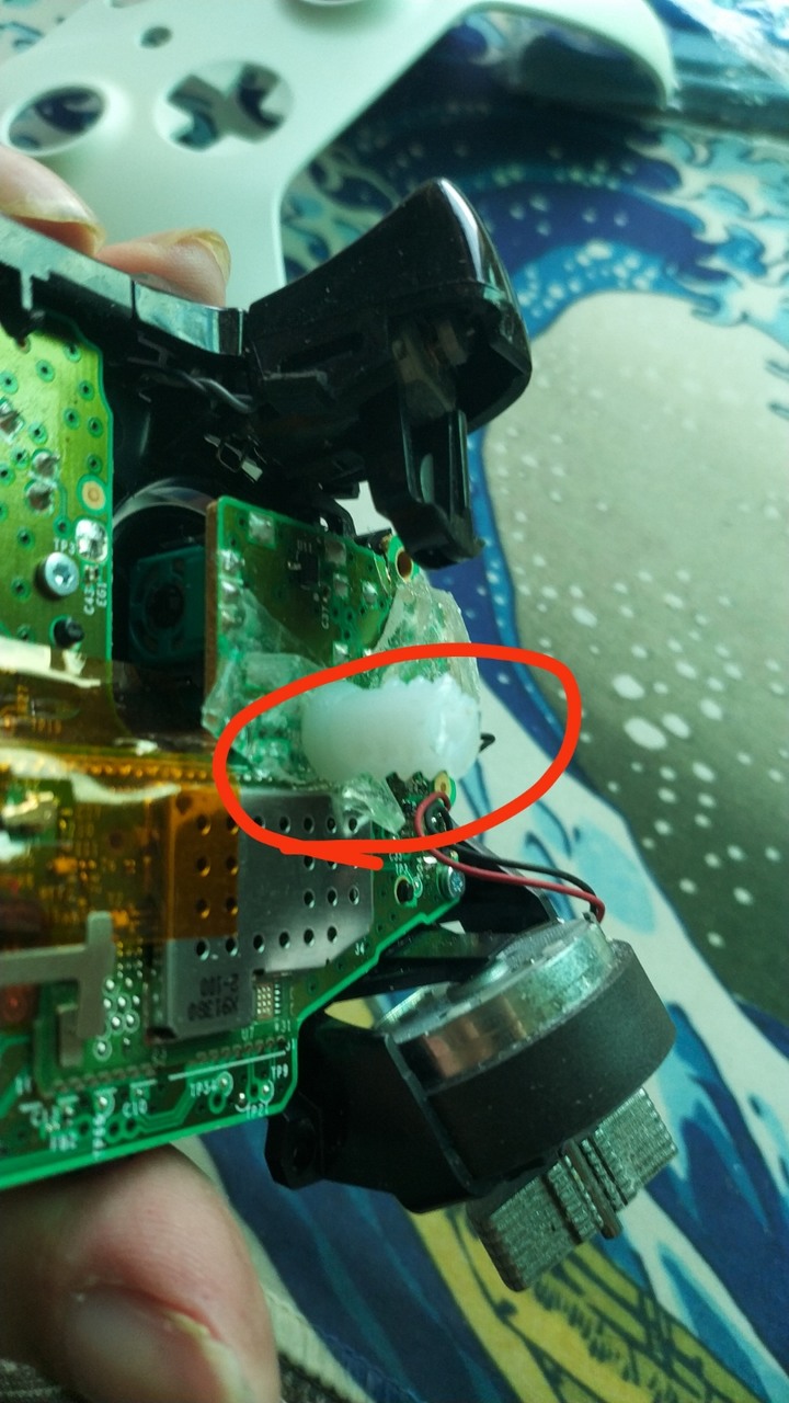Xbox one 手把香菇頭維修紀錄