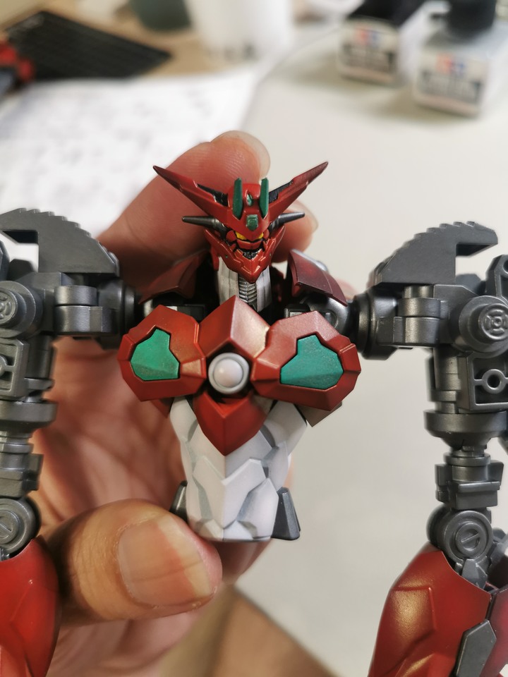 【作品分享】模匠魂 紅蓋特 1/100 MG