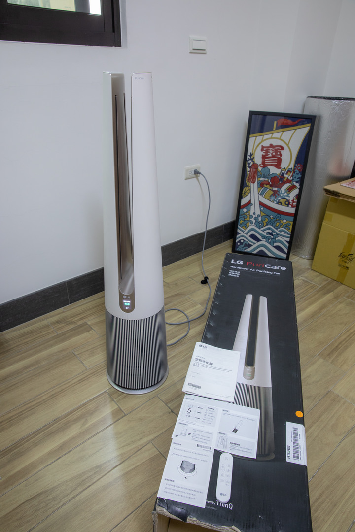 [體驗] LG PuriCare AeroTower 風革機 好好迎接每日清淨好生活